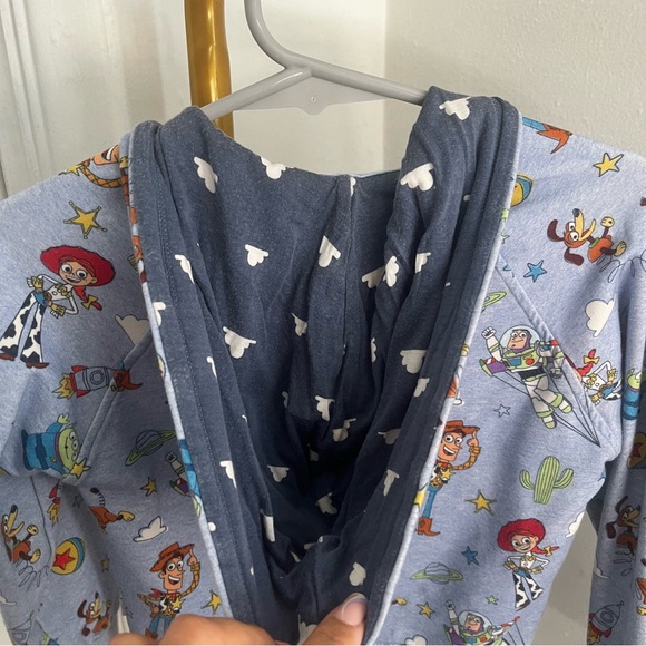 Little Sleepies PLAY Disney Toy Story Pals Bamboo Jersey Zip Hoodie 18-24 months - Picture 6 of 7